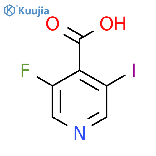 3-Fluoro-5-iodoisonicotinic acid structure