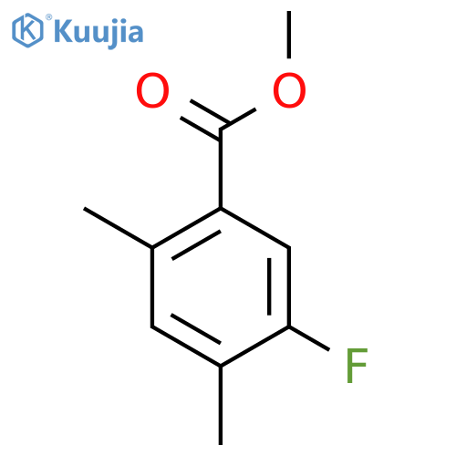 Methyl 2,4-dimethyl-5-fluorobenzoate structure
