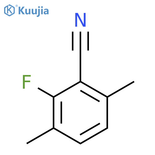 2-Fluoro-3,6-dimethylbenzonitrile structure