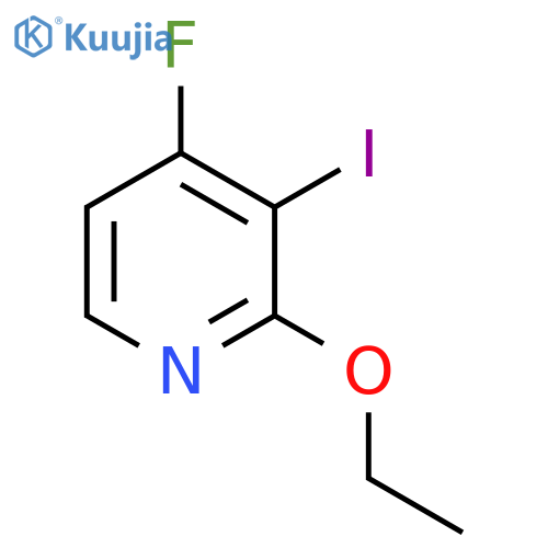 2-Ethoxy-4-fluoro-3-iodopyridine structure