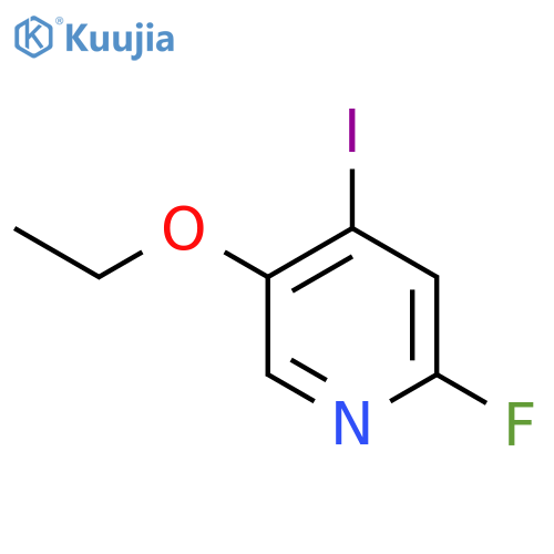5-Ethoxy-2-fluoro-4-iodopyridine structure