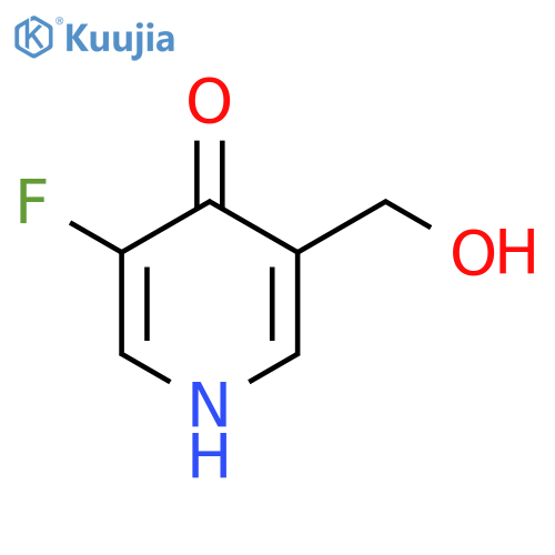 3-Fluoro-4-hydroxypyridine-5-methanol structure