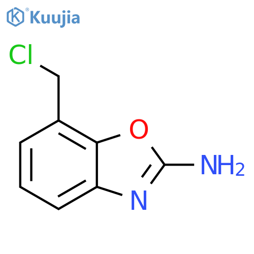 7-(Chloromethyl)benzo[d]oxazol-2-amine structure