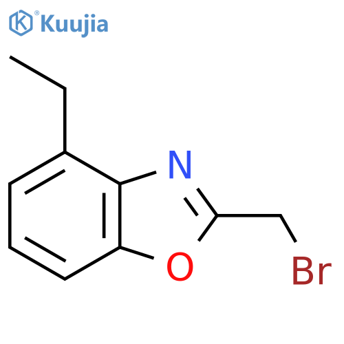 2-(Bromomethyl)-4-ethylbenzo[d]oxazole structure