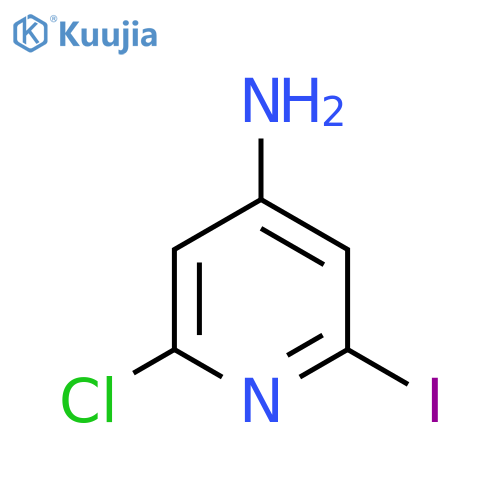 4-Amino-2-chloro-6-iodopyridine structure