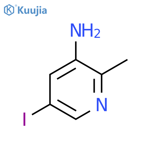 5-Iodo-2-methylpyridin-3-amine structure