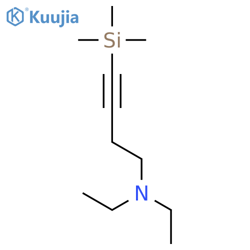 N,N-Diethyl-4-(trimethylsilyl)but-3-yn-1-amine structure