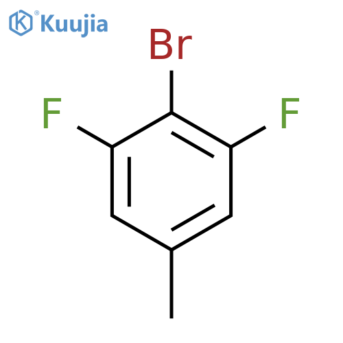 2-Bromo-1,3-difluoro-5-methylbenzene structure