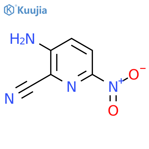 3-Amino-6-nitropicolinonitrile structure