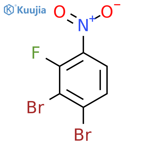 1,2-Dibromo-3-fluoro-4-nitrobenzene structure