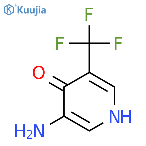 3-Amino-4-hydroxy-5-(trifluoromethyl)pyridine structure