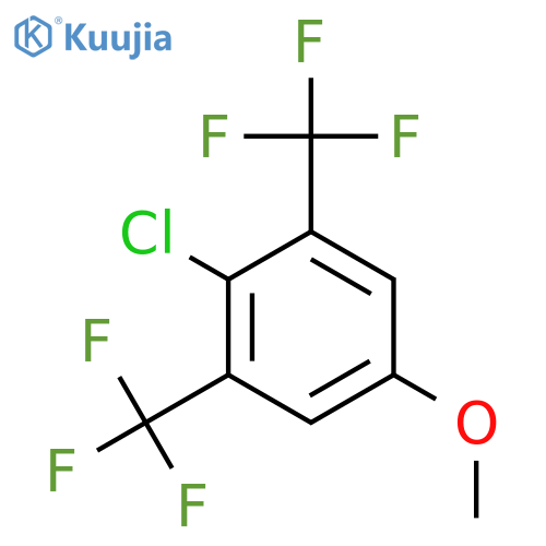3,5-Bis(trifluoromethyl)-4-chloroanisole structure