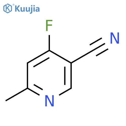 4-Fluoro-6-methylnicotinonitrile structure