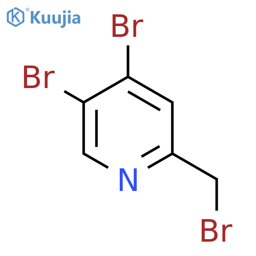2-Bromomethyl-4,5-dibromopyridine structure