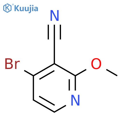 4-Bromo-2-methoxynicotinonitrile structure