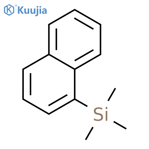 Naphthalene,1-(trimethylsilyl)- structure