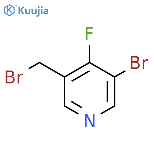 3-Bromo-5-bromomethyl-4-fluoropyridine structure
