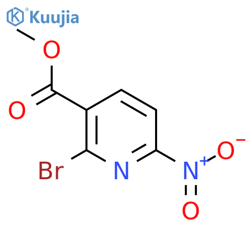 Methyl 2-bromo-6-nitronicotinate structure