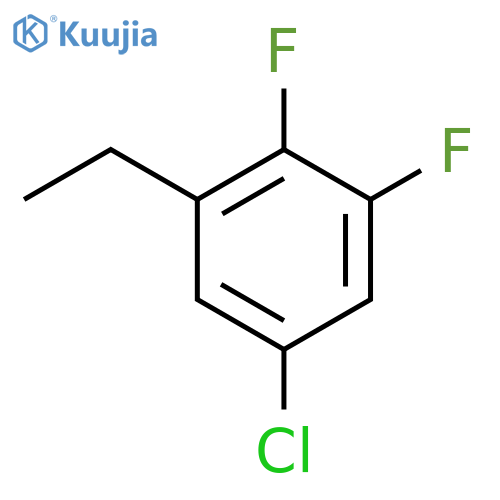 1-Chloro-3,4-difluoro-5-ethylbenzene structure