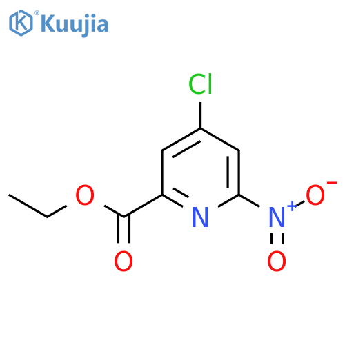 Ethyl 4-chloro-6-nitropicolinate structure