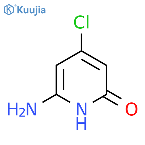 2-Amino-4-chloro-6-hydroxypyridine structure
