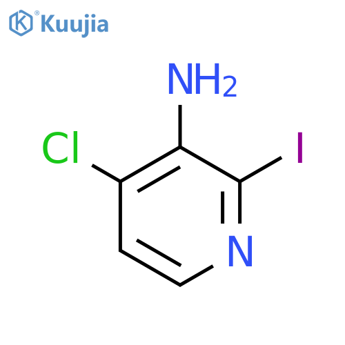 3-Amino-4-chloro-2-iodopyridine structure