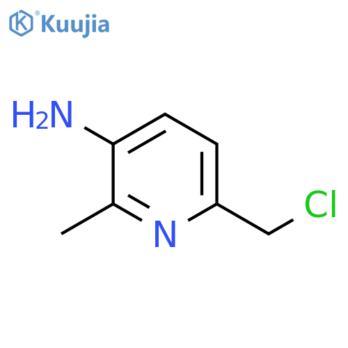 3-Amino-6-chloromethyl-2-methylpyridine structure