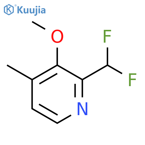 2-(Difluoromethyl)-3-methoxy-4-methylpyridine structure