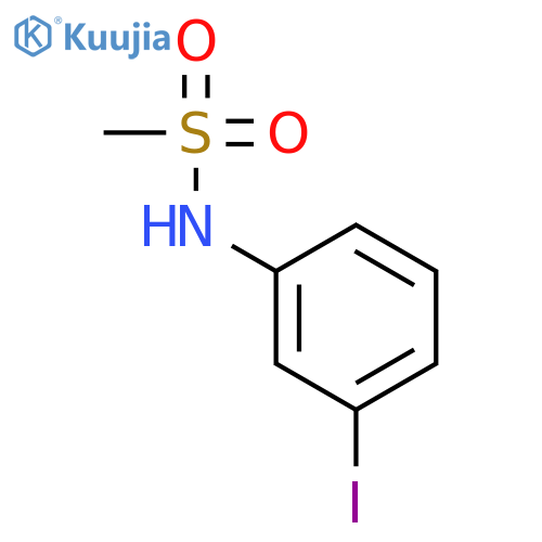 N-(3-Iodophenyl)methanesulfonamide structure