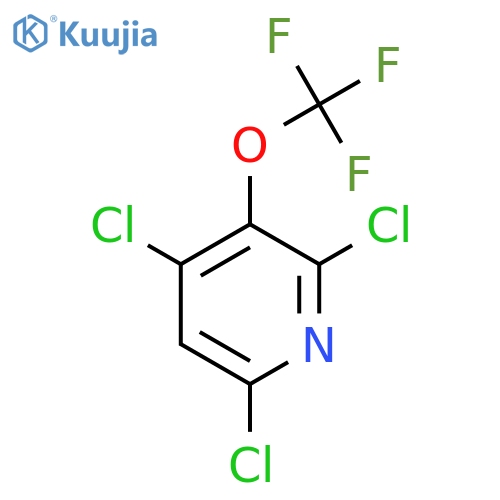 2,4,6-Trichloro-3-(trifluoromethoxy)pyridine structure