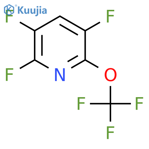 2,3,5-Trifluoro-6-(trifluoromethoxy)pyridine structure