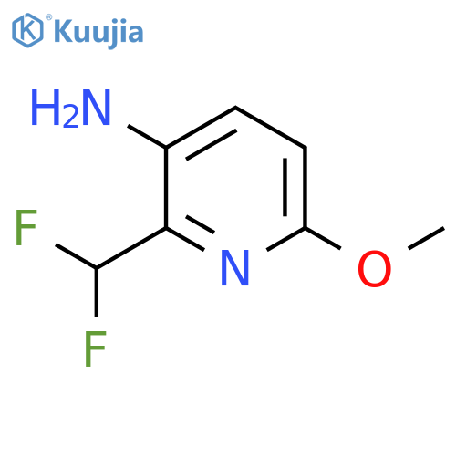 3-Amino-2-(difluoromethyl)-6-methoxypyridine structure