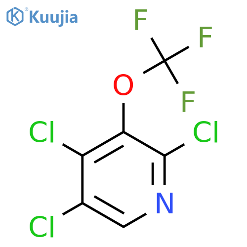 2,4,5-Trichloro-3-(trifluoromethoxy)pyridine structure