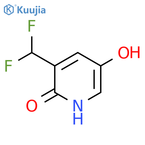 3-(Difluoromethyl)pyridine-2,5-diol structure