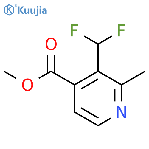 Methyl 3-(difluoromethyl)-2-methylpyridine-4-carboxylate structure