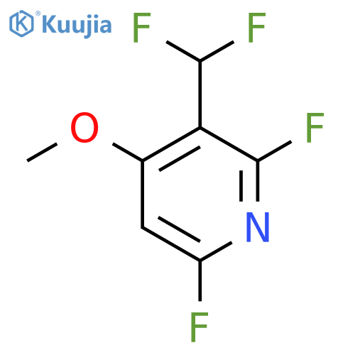 2,6-Difluoro-3-(difluoromethyl)-4-methoxypyridine structure