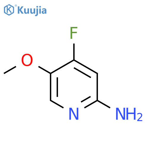 4-Fluoro-5-methoxypyridin-2-amine structure