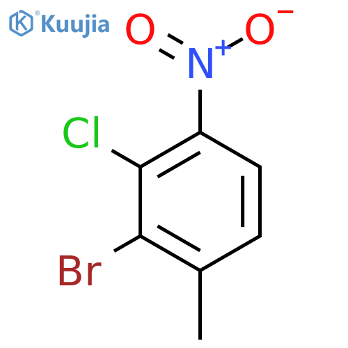 a-Bromo-3-chloro-4-nitrotoluene structure