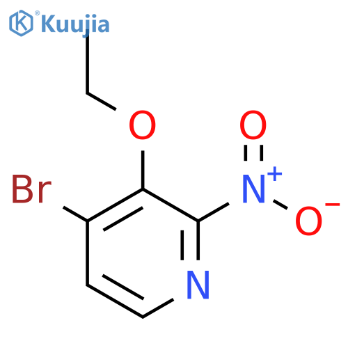 4-Bromo-3-ethoxy-2-nitropyridine structure