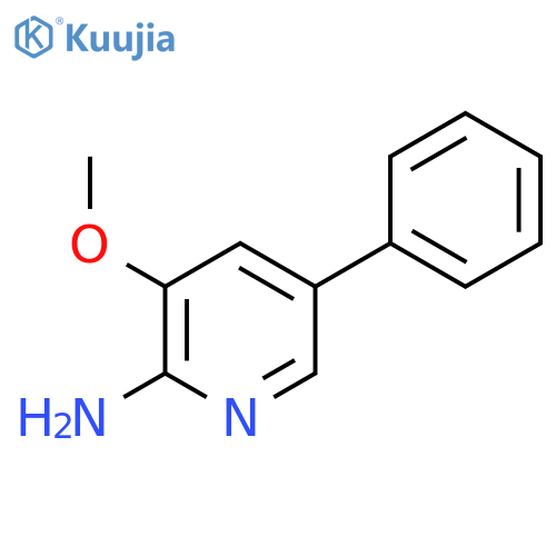 3-Methoxy-5-phenylpyridin-2-amine structure