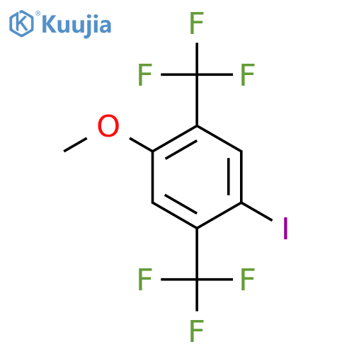 2,5-Bis(trifluoromethyl)-4-iodoanisole structure