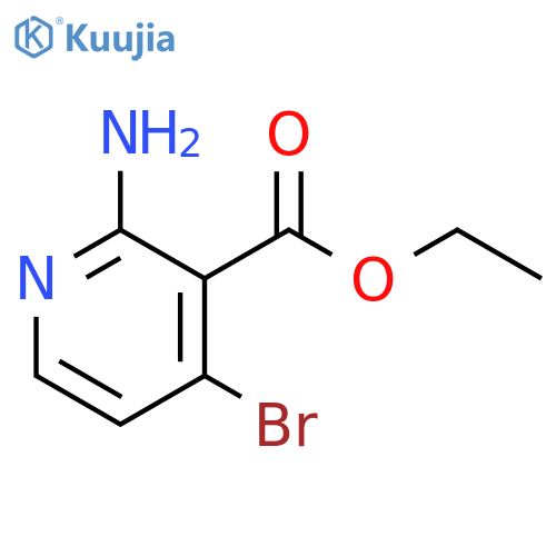 Ethyl 2-Amino-4-bromonicotinate structure