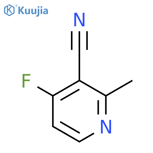 4-Fluoro-2-methylnicotinonitrile structure