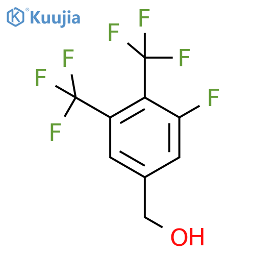 3,4-Bis(trifluoromethyl)-5-fluorobenzyl alcohol structure