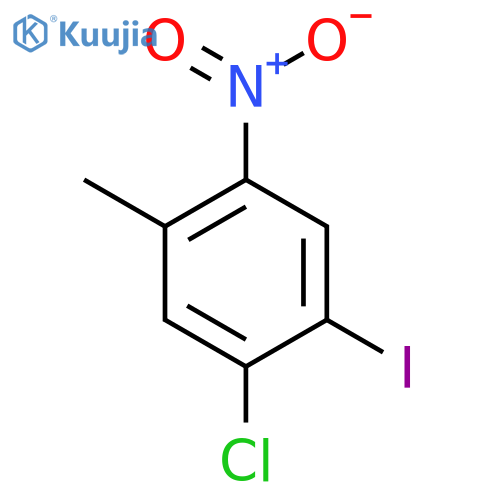 5-Chloro-4-iodo-2-nitrotoluene structure