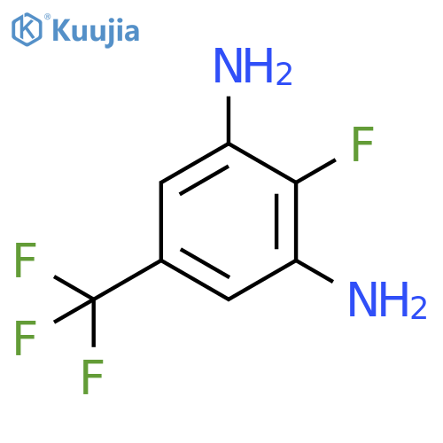 1,3-Benzenediamine, 2-fluoro-5-(trifluoromethyl)- structure