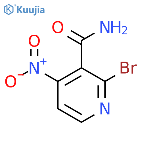 2-Bromo-4-nitronicotinamide structure