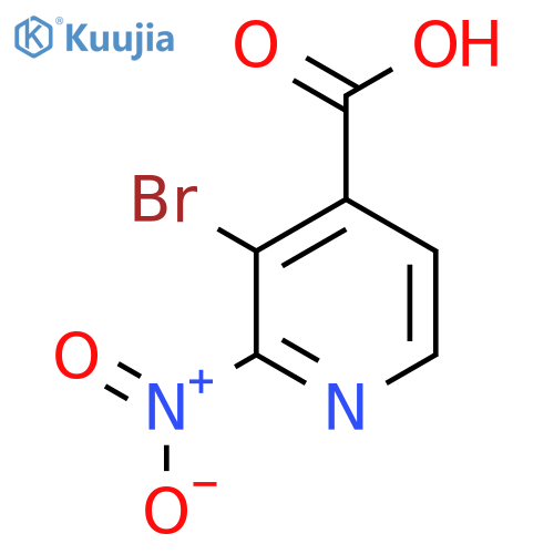 3-Bromo-2-nitroisonicotinic acid structure