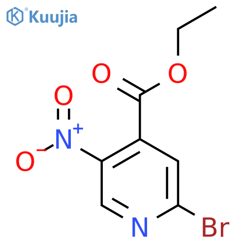 Ethyl 2-bromo-5-nitroisonicotinate structure