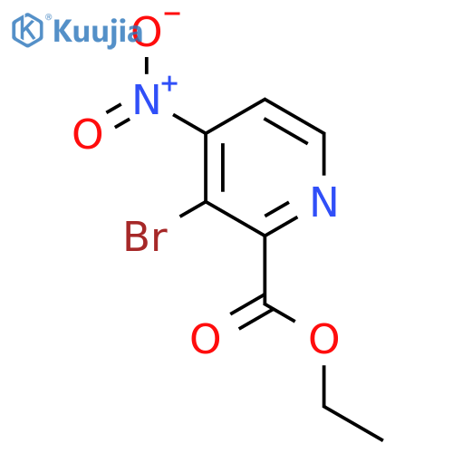 Ethyl 3-bromo-4-nitropicolinate structure